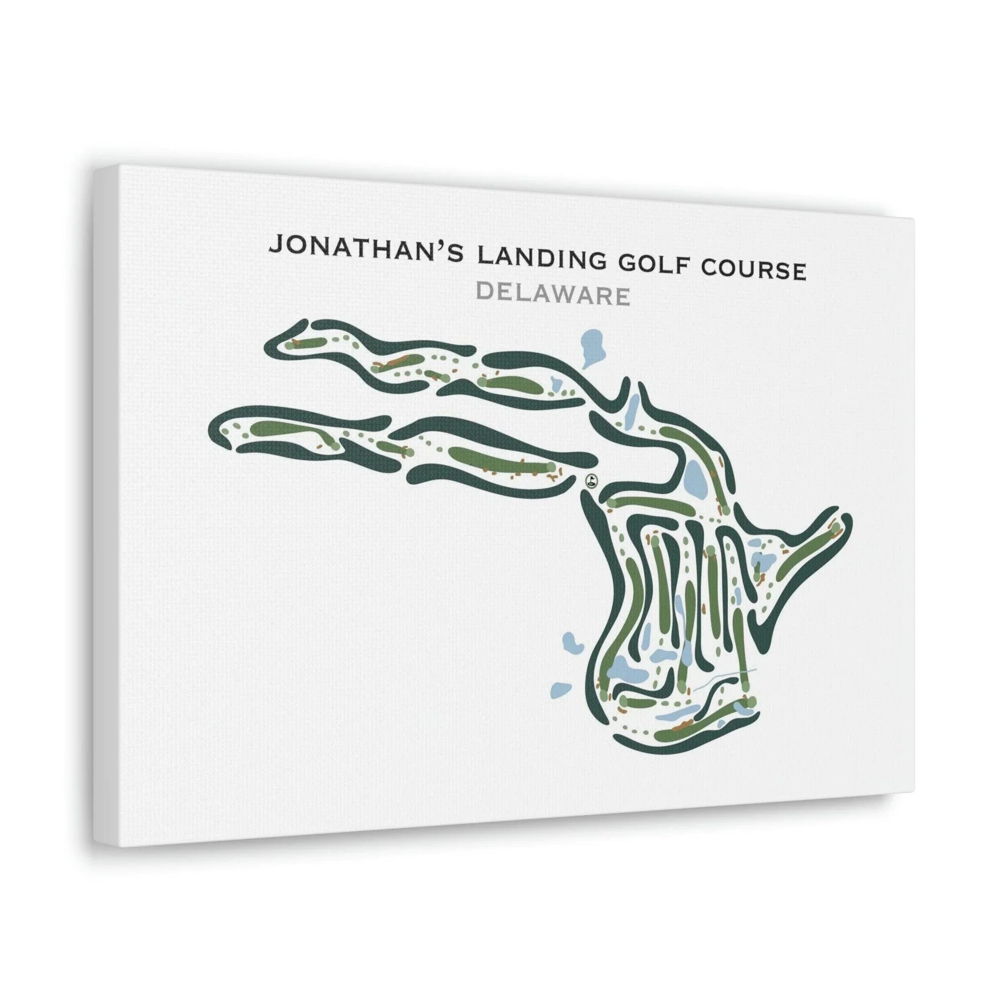 Jonathan's Landing Golf Course, Delaware - Printed Golf Courses