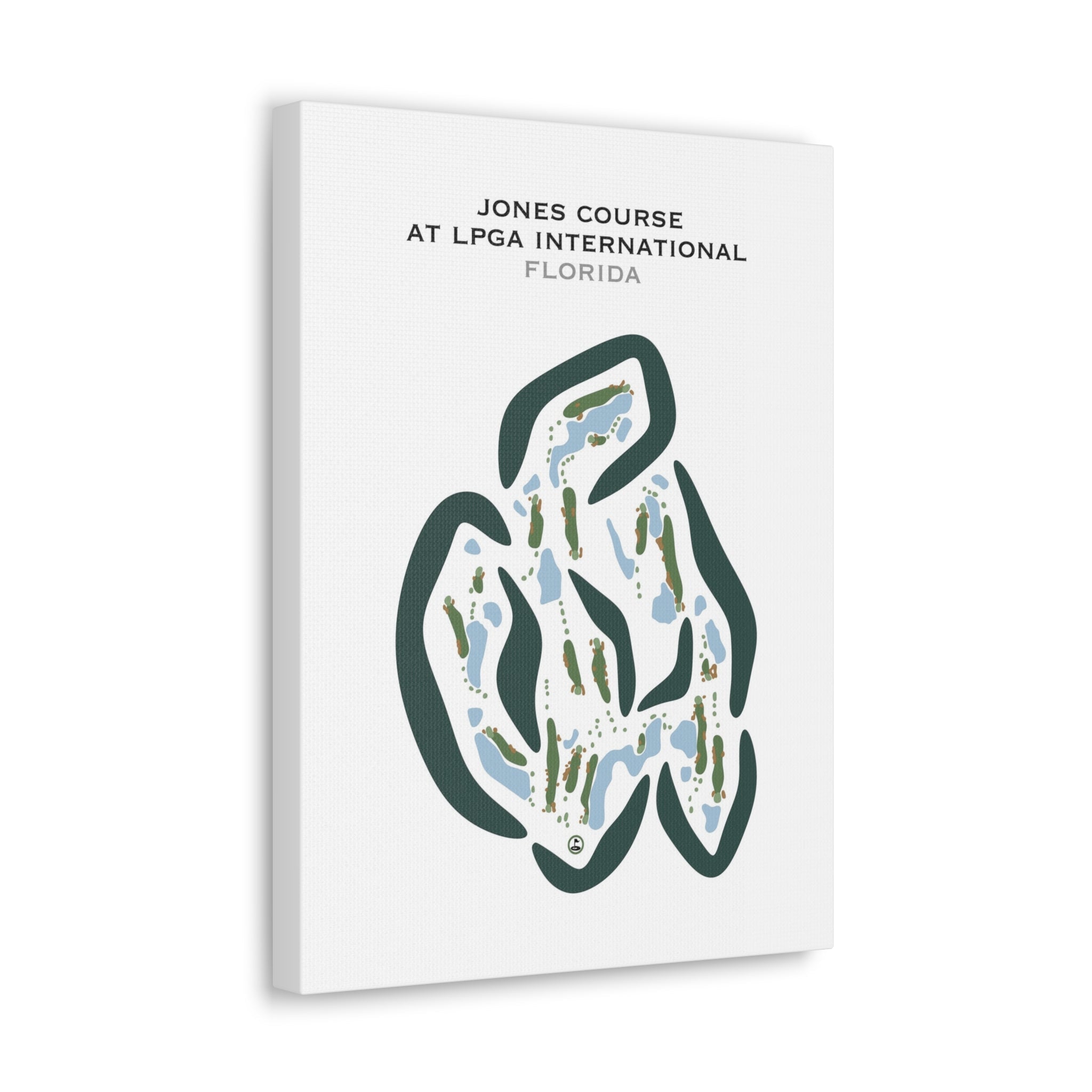 LPGA International - Jones Course, Florida - Printed Golf Courses