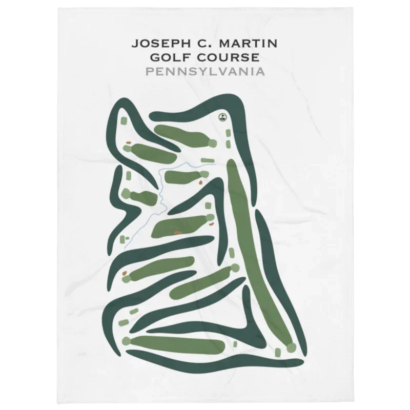 Joseph C. Martin Golf Course, Pennsylvania - Printed Golf Courses