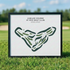 Jubilee Course at Rye Golf Club, England - Printed Golf Courses