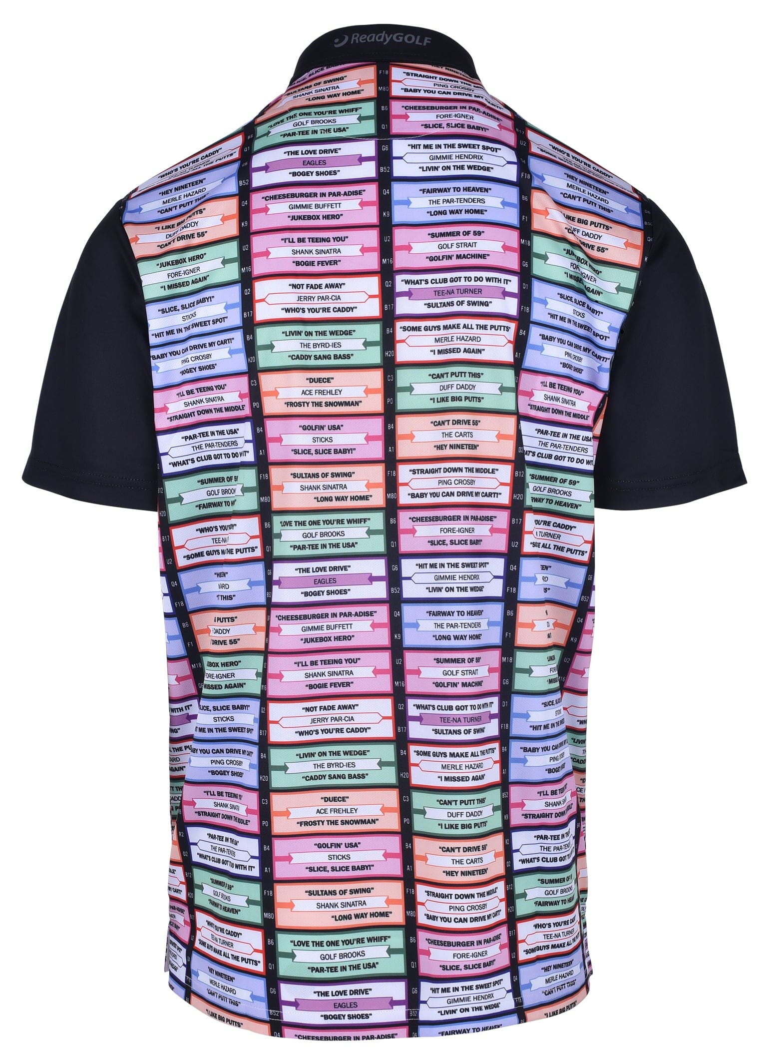 Jukebox Hero Mens Golf Polo Shirt by ReadyGOLF