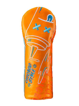 Swag Golf Mandarin Chicago Style Jumbo Dog Fairway Wood Headcover