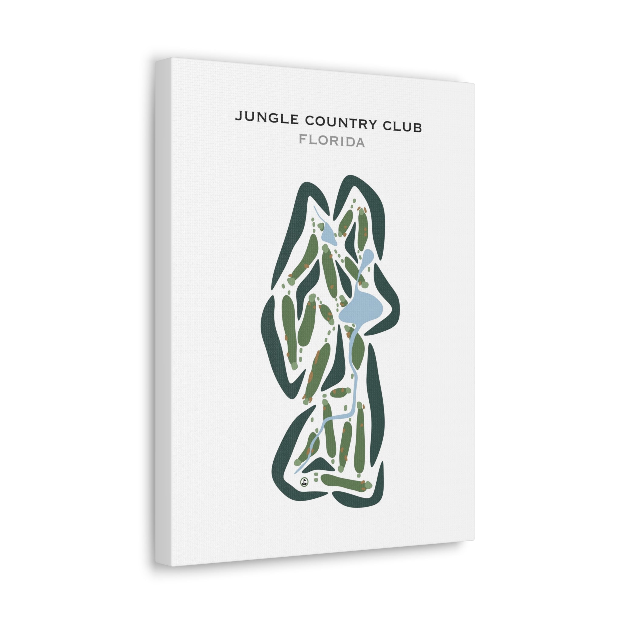 The Jungle Country Club, Florida - Printed Golf Courses