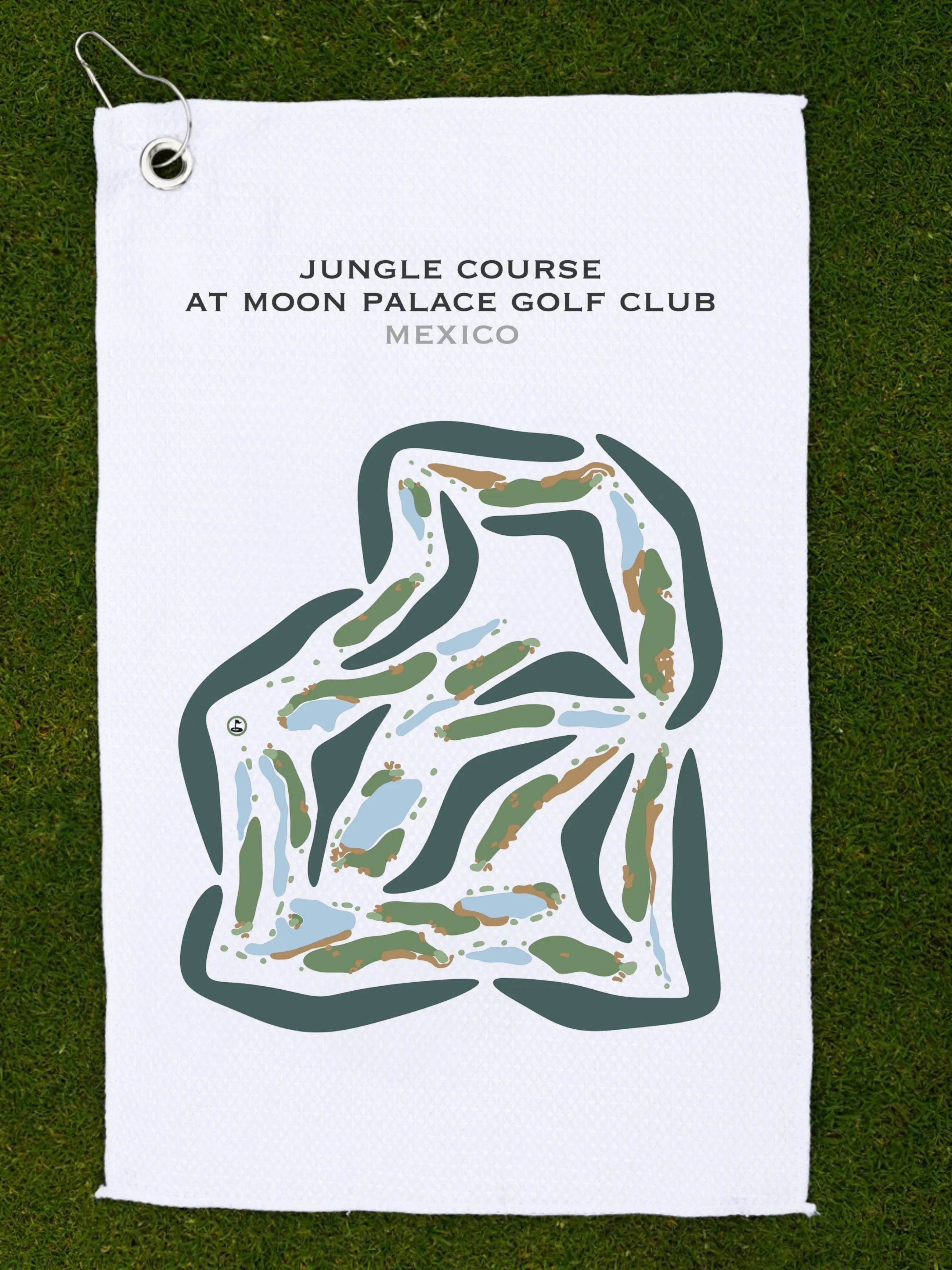 Jungle Course at Moon Palace Golf Club, Mexico - Printed Golf Courses