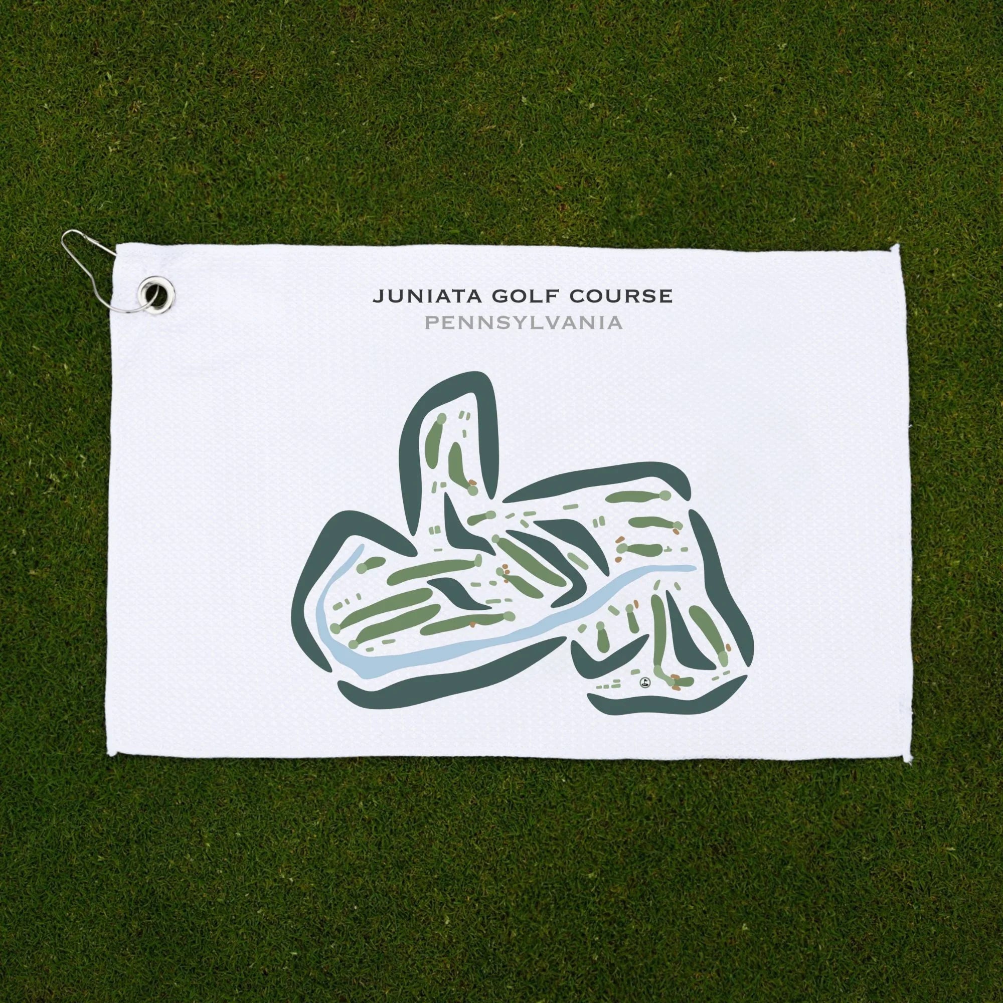 Juniata Golf Club, Pennsylvania - Printed Golf Course