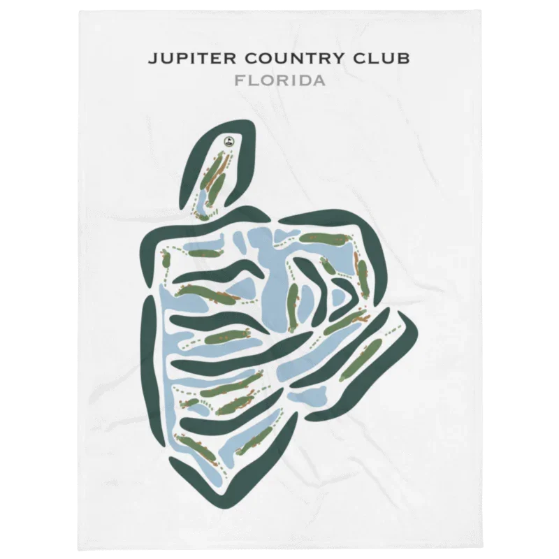 Jupiter Country Club, Florida - Printed Golf Courses