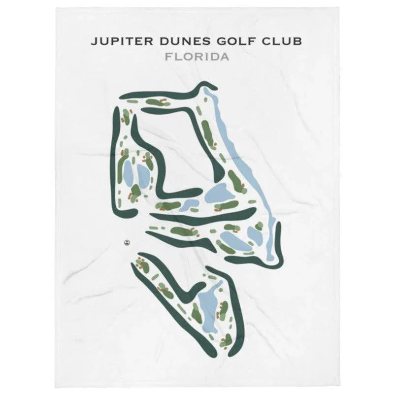 Jupiter Dunes Golf Club, Florida - Printed Golf Course