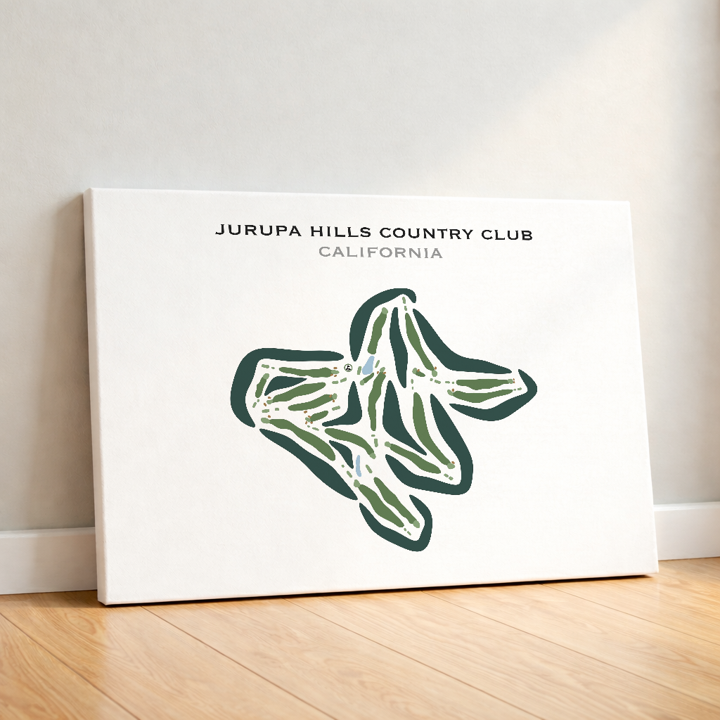 Jurupa Hills Country Club, California - Printed Golf Courses