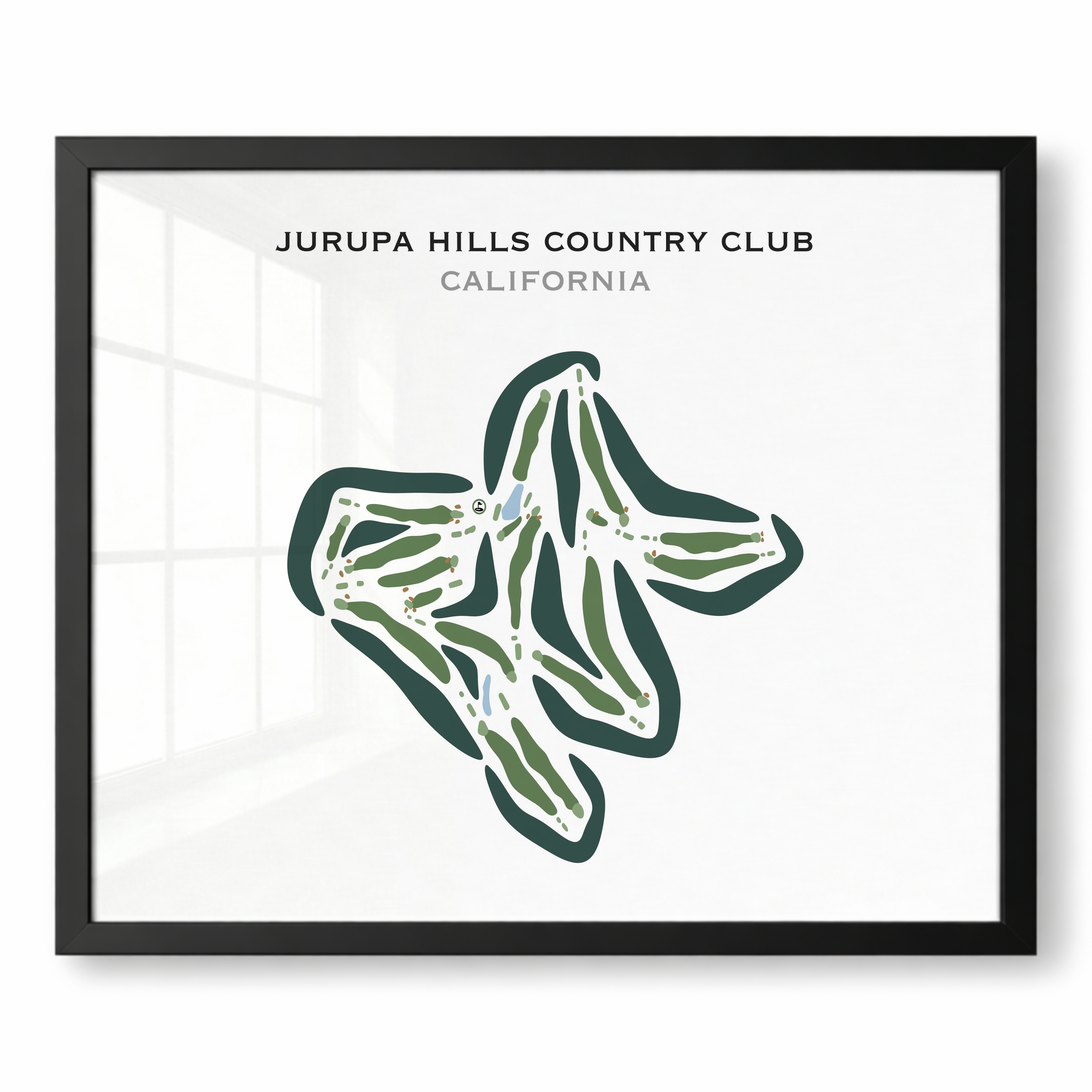 Jurupa Hills Country Club, California - Printed Golf Courses