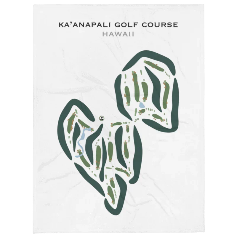Ka'anapali Golf Course, Hawaii - Printed Golf Courses