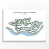 Ka'anapali Golf Courses, Hawaii - Printed Golf Courses