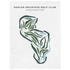 Kahler Mountain Golf Club, Washington - Printed Golf Courses
