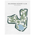 Kalamazoo Country Club, Michigan - Printed Golf Courses
