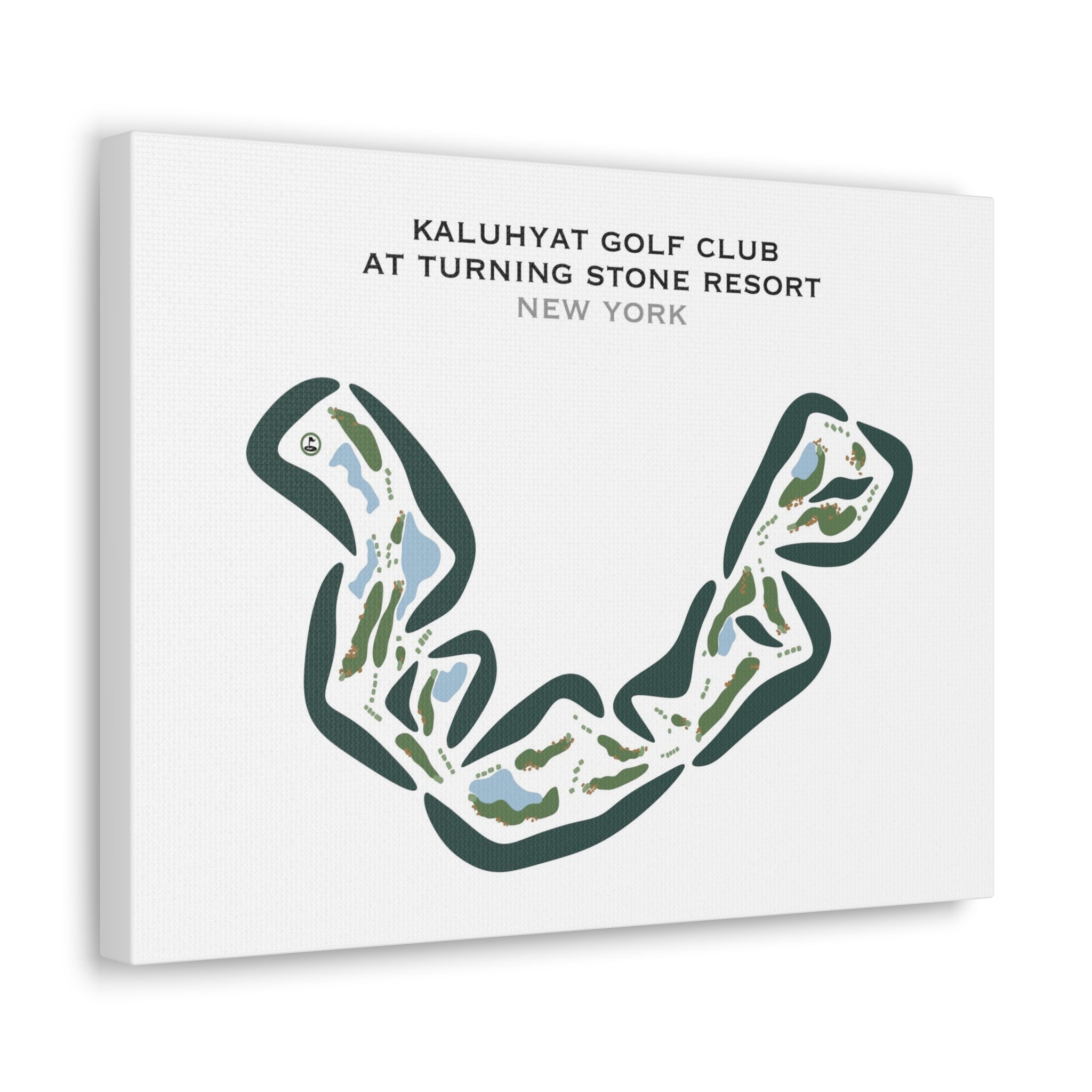 Kaluhyat Golf Club at Turning Stone Resort, New York - Printed Golf Courses