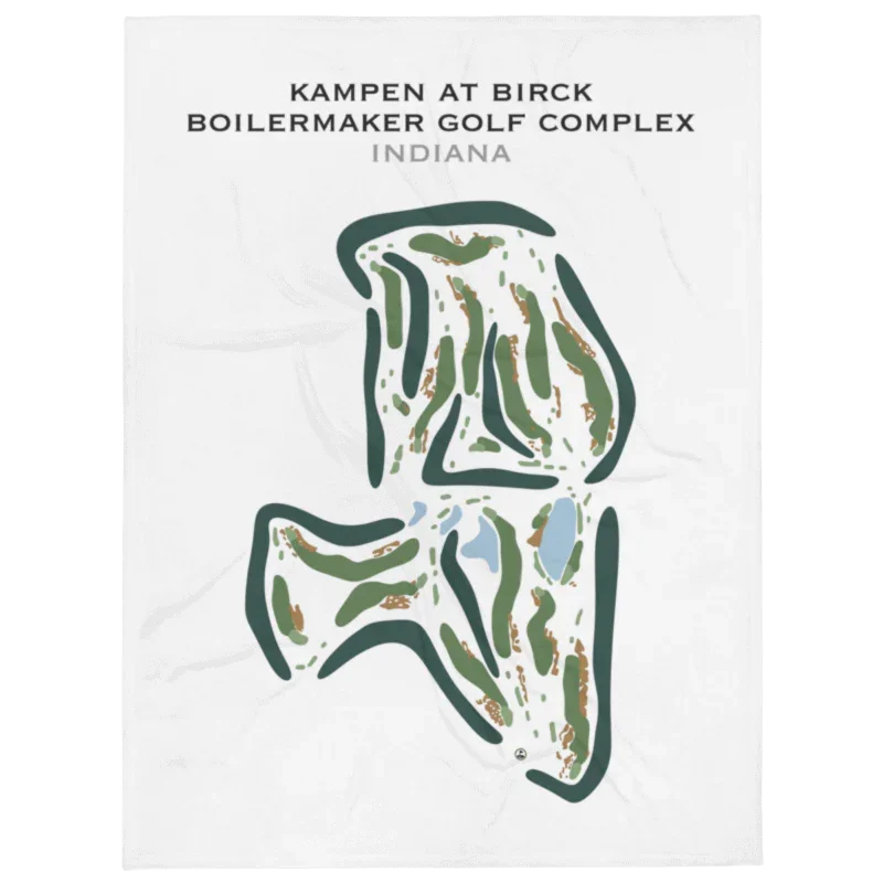 Kampen at Birck Boilermaker Golf Complex, Indiana - Printed Golf Courses