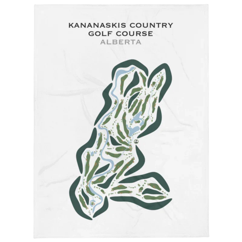 Kananaskis Country Golf Course, Alberta, Canada - Printed Golf Courses