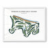 Kaneohe Klipper Golf Course, Hawaii - Printed Golf Course