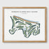 Kaneohe Klipper Golf Course, Hawaii - Printed Golf Course