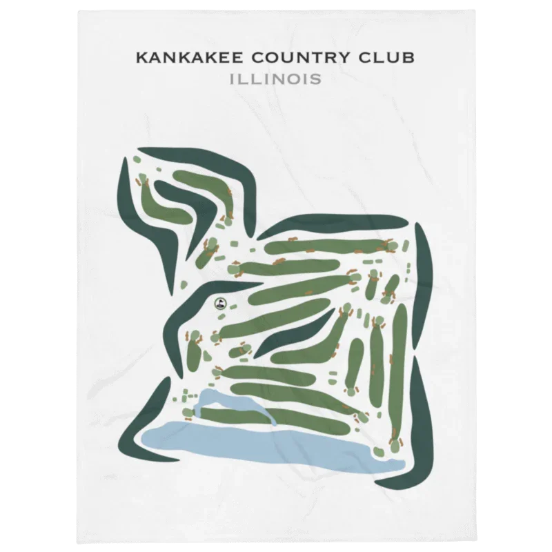 Kankakee Country Club, Illinois - Printed Golf Courses