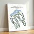 Kapalua Golf , The Plantation Course, Hawaii - Printed Golf Courses