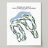 Kapalua Golf , The Plantation Course, Hawaii - Printed Golf Courses