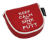 Keep Calm & Sink the Putt Embroidered Mallet Putter Cover by ReadyGOLF