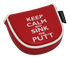 Keep Calm & Sink the Putt Embroidered Mallet Putter Cover by ReadyGOLF