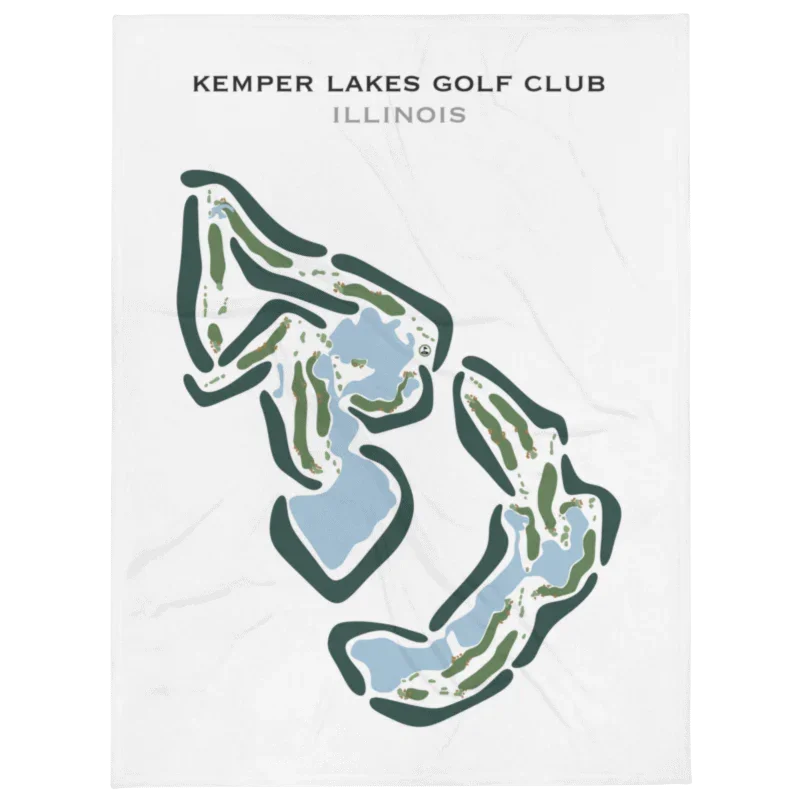 Kemper Lakes Golf Club, Illinois - Printed Golf Courses