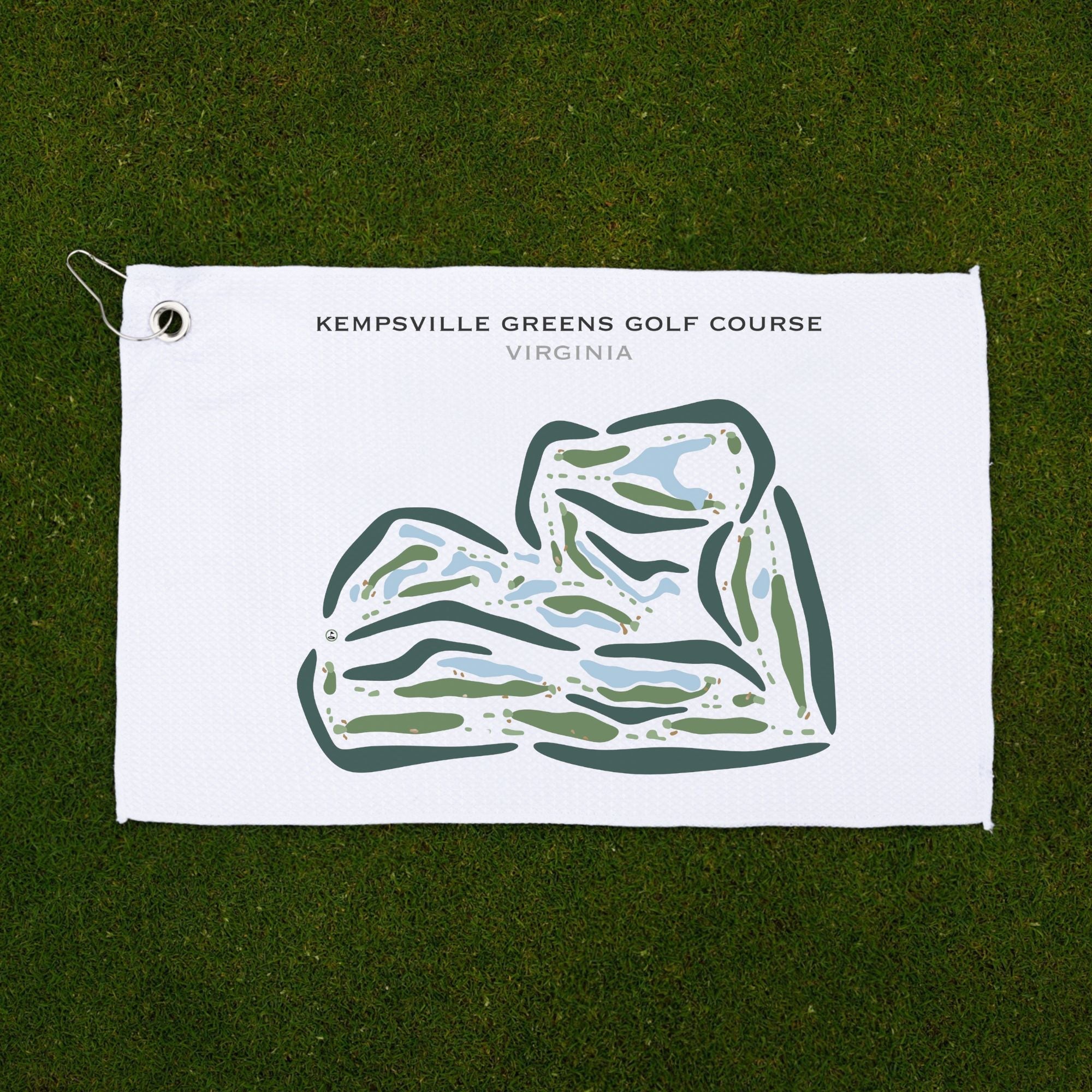 Kempsville Greens Golf Course, Virginia - Printed Golf Courses
