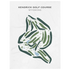 Kendrick Golf Course, Wyoming - Printed Golf Courses