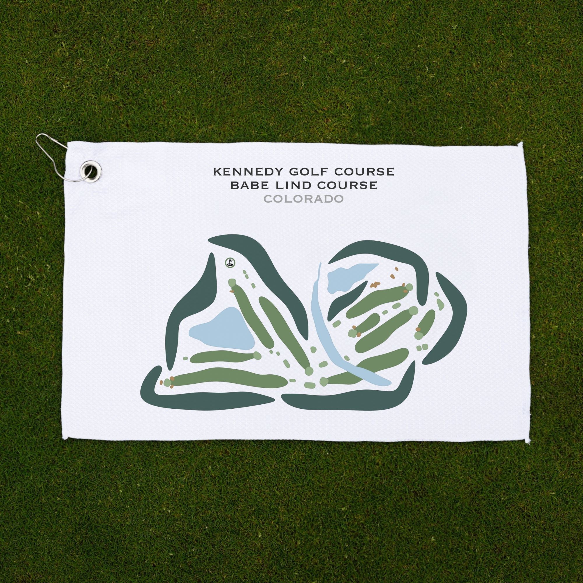Kennedy Golf Course, Babe Lind Course, Colorado - Printed Golf Courses