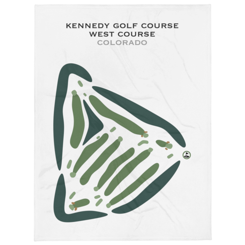 Kennedy Golf Course, West Course, Colorado - Printed Golf Courses