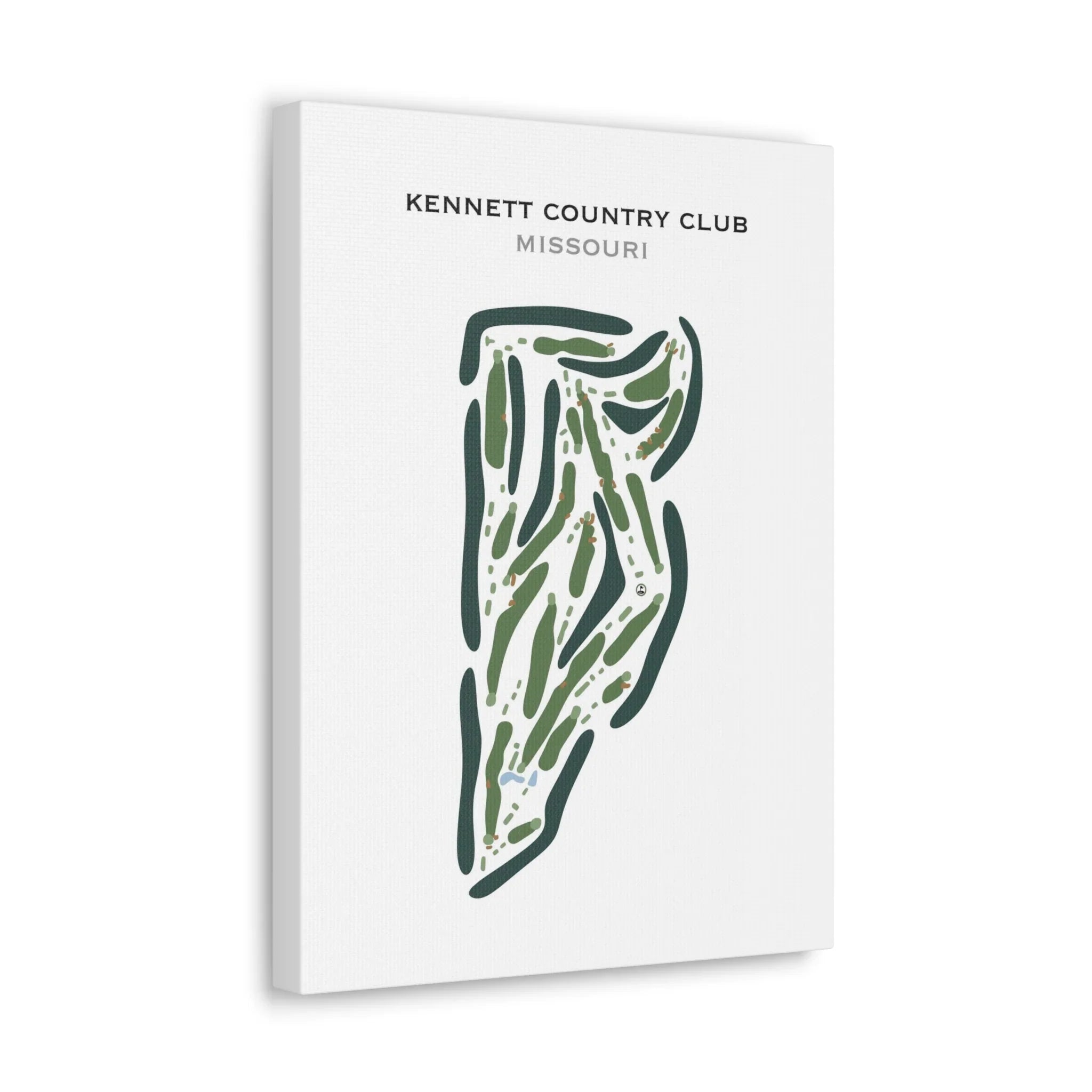 Kennett Country Club, Missouri - Printed Golf Courses