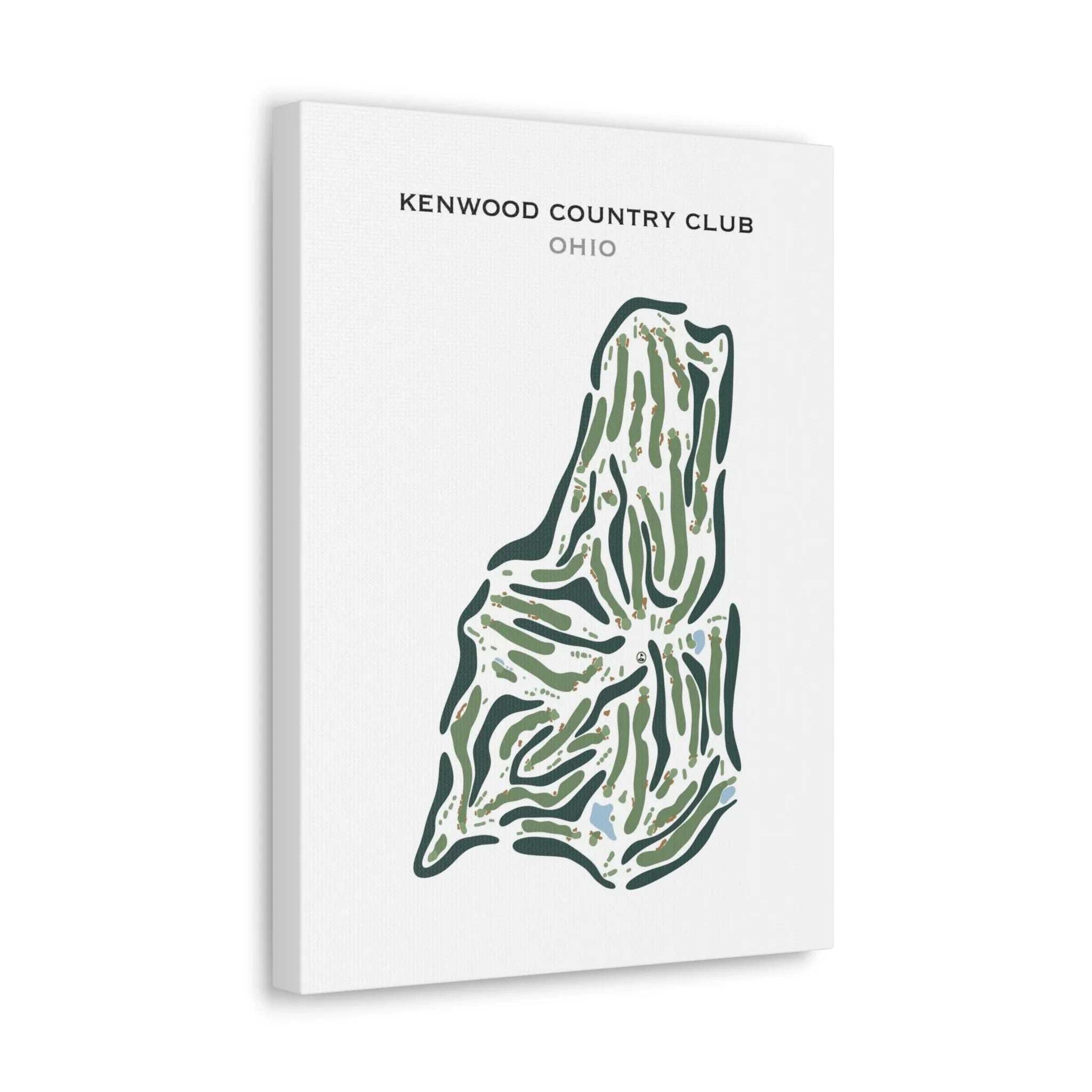 Kenwood Country Club, Ohio - Printed Golf Course