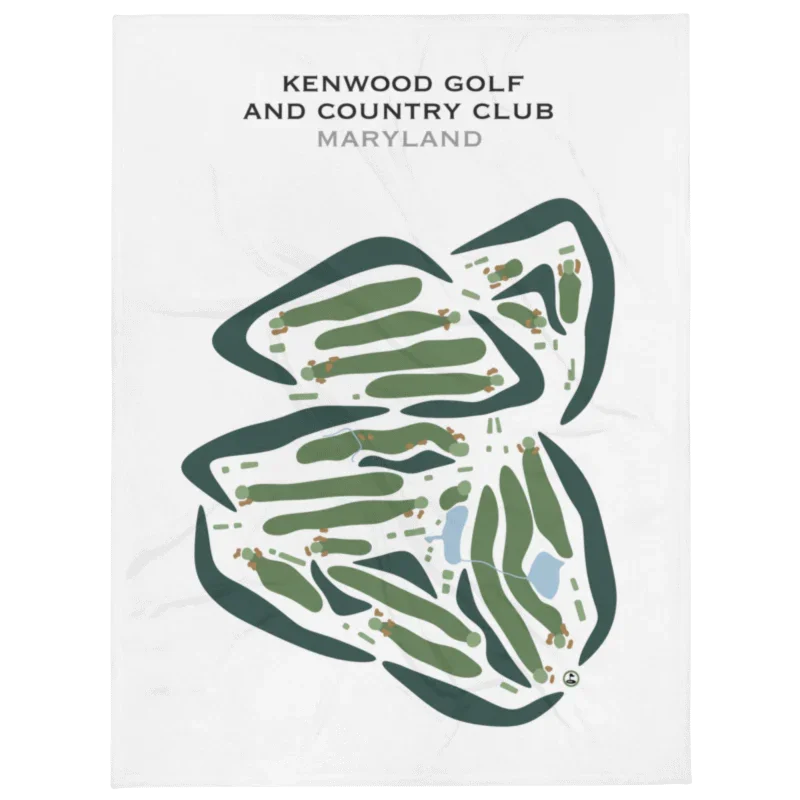 Kenwood Golf & Country Club, Maryland - Printed Golf Courses