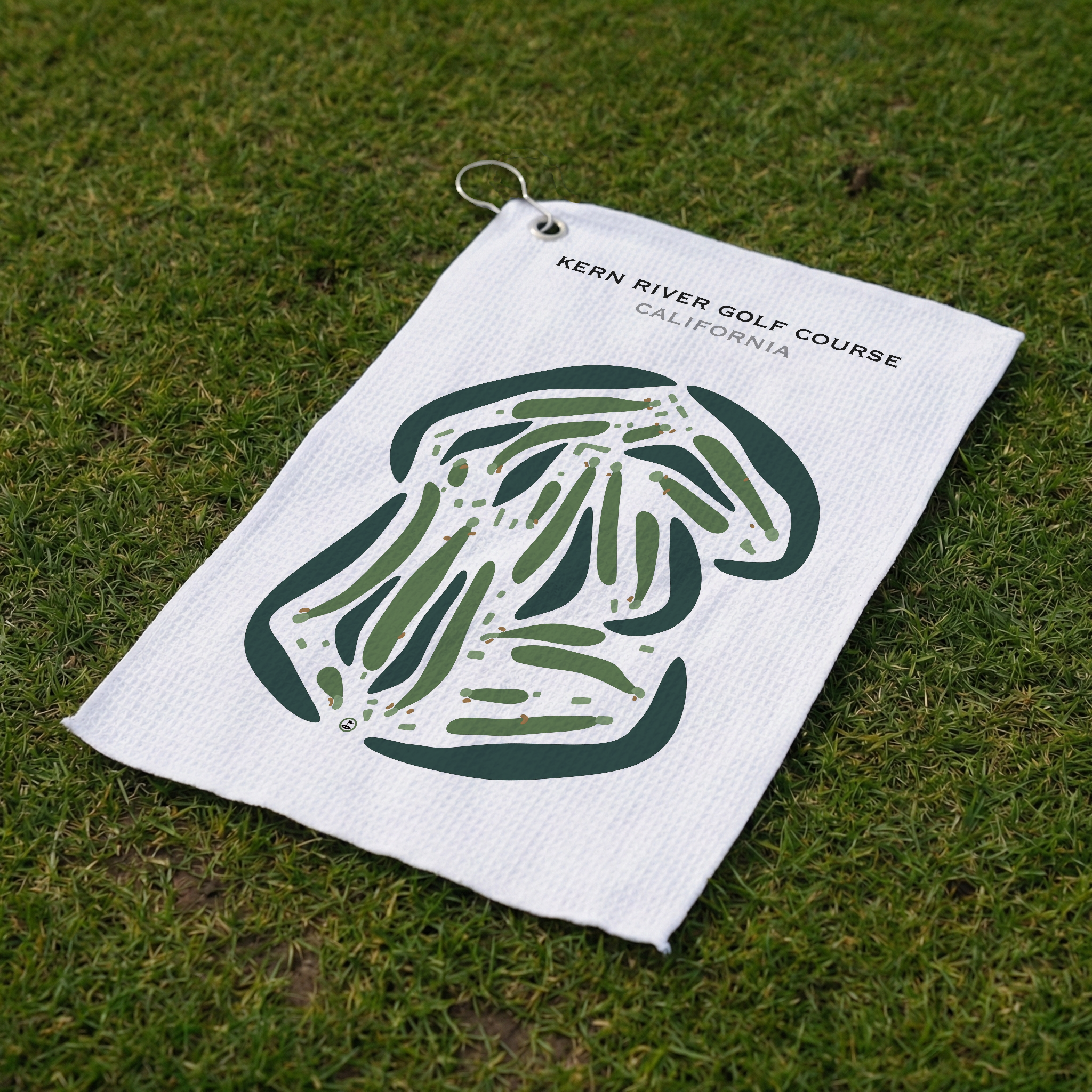 Kern River Golf Course, California - Printed Golf Courses