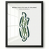 Kern Valley Golf Course, California - Printed Golf Courses