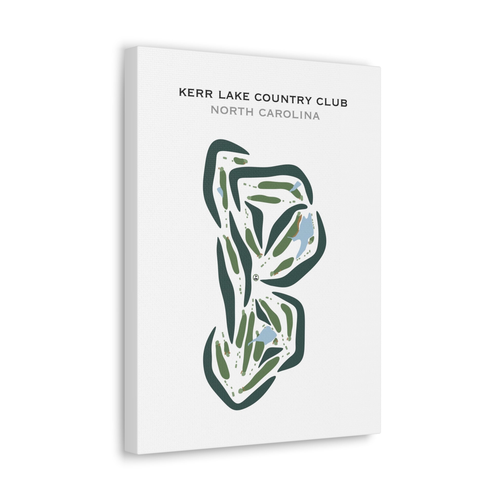 Kerr Lake Country Club, North Carolina - Printed Golf Courses