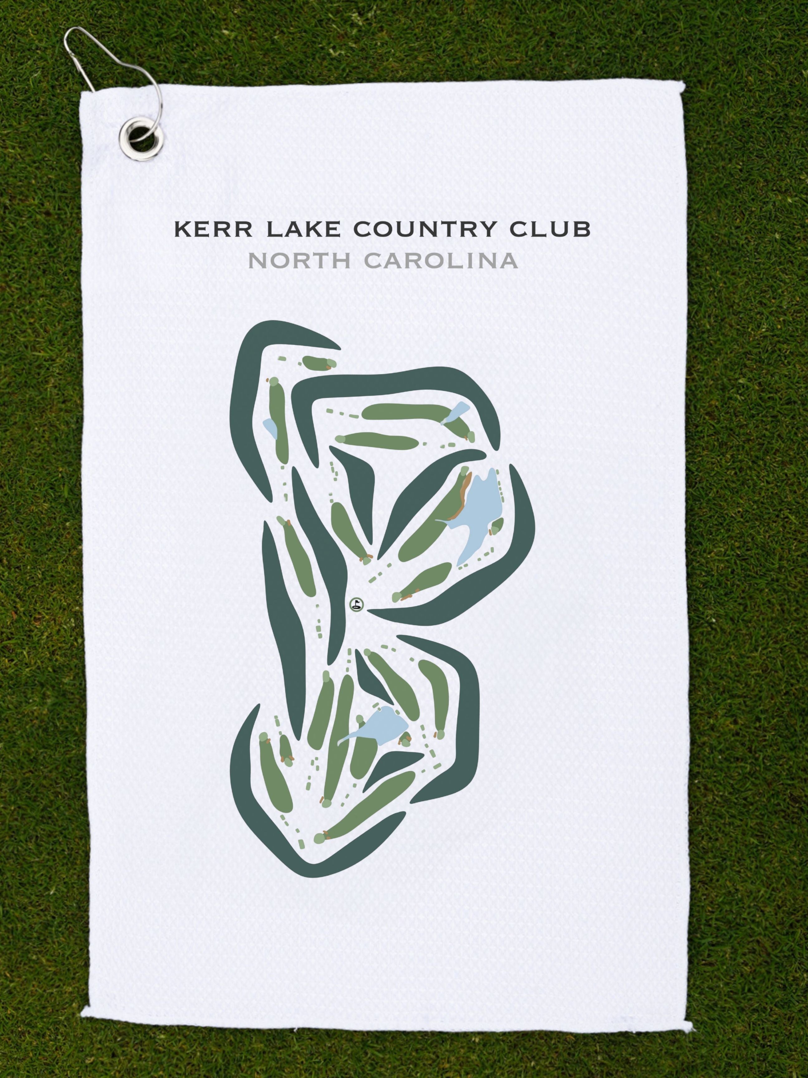 Kerr Lake Country Club, North Carolina - Printed Golf Courses