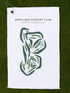 Kerr Lake Country Club, North Carolina - Printed Golf Courses