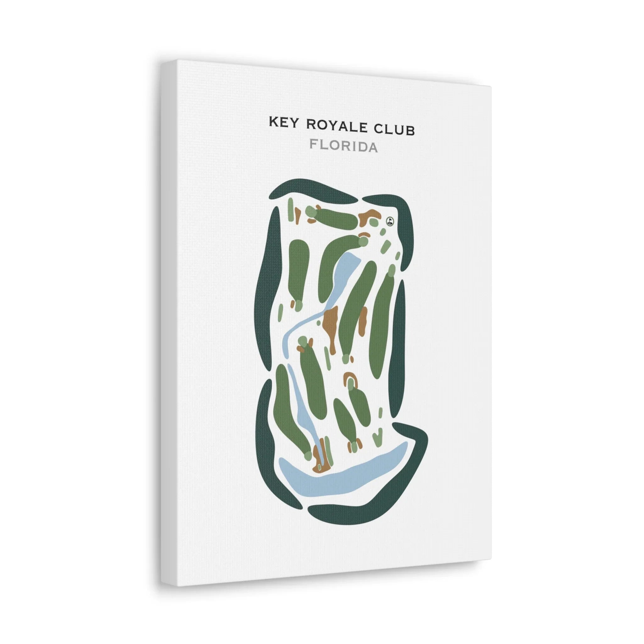 Key Royale Club, Florida - Printed Golf Courses