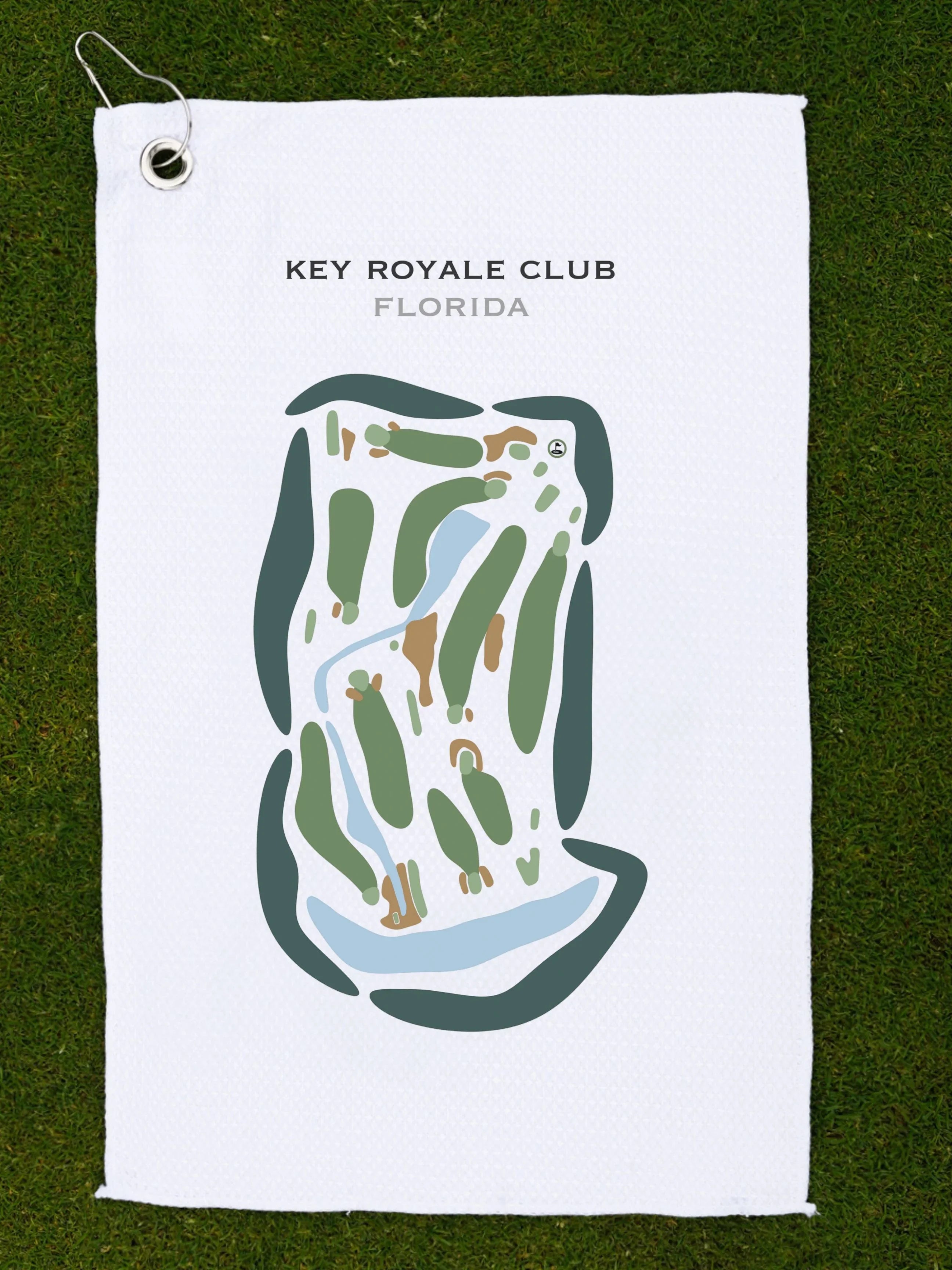 Key Royale Club, Florida - Printed Golf Courses