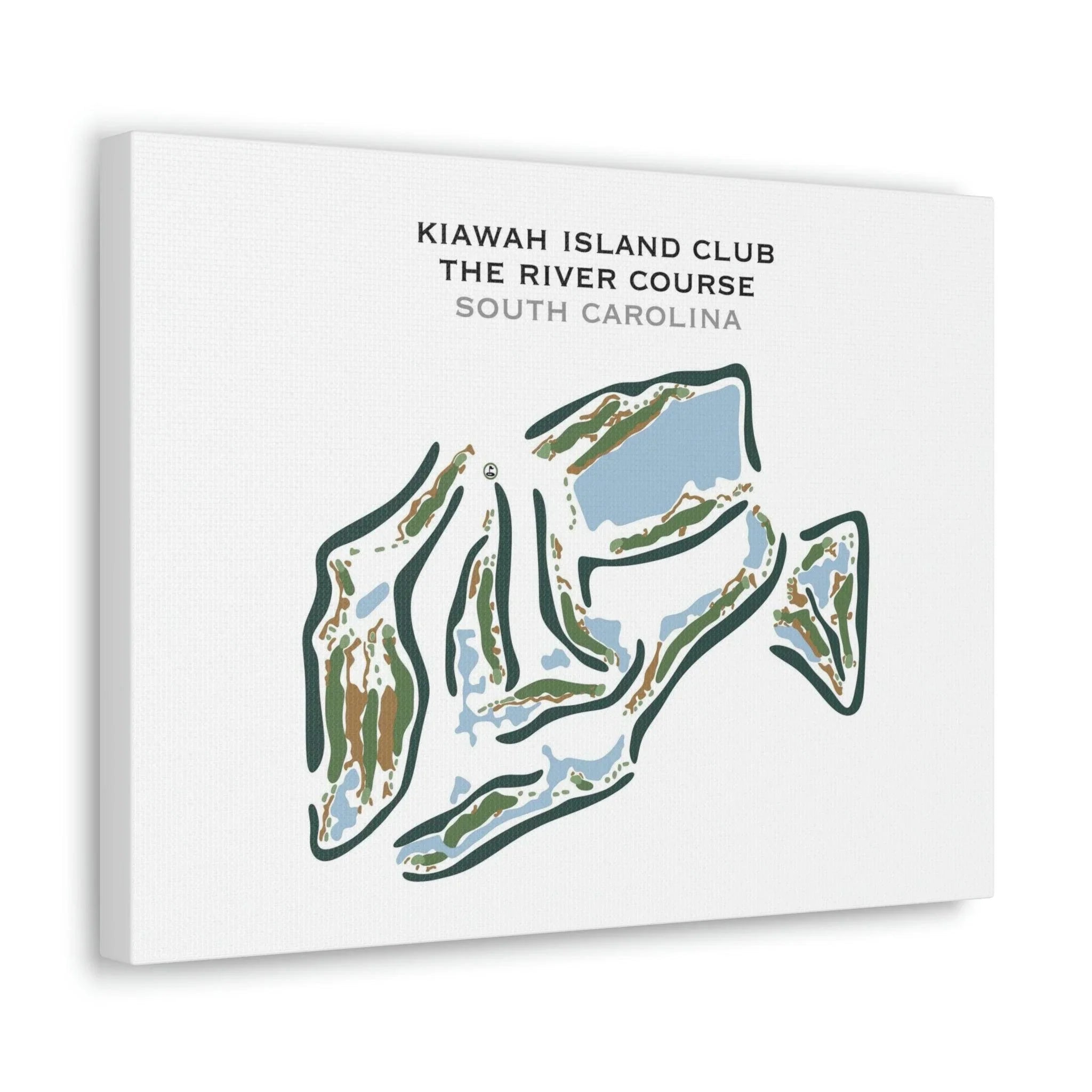 Kiawah Island Club, The River Course, South Carolina - Printed Golf Courses