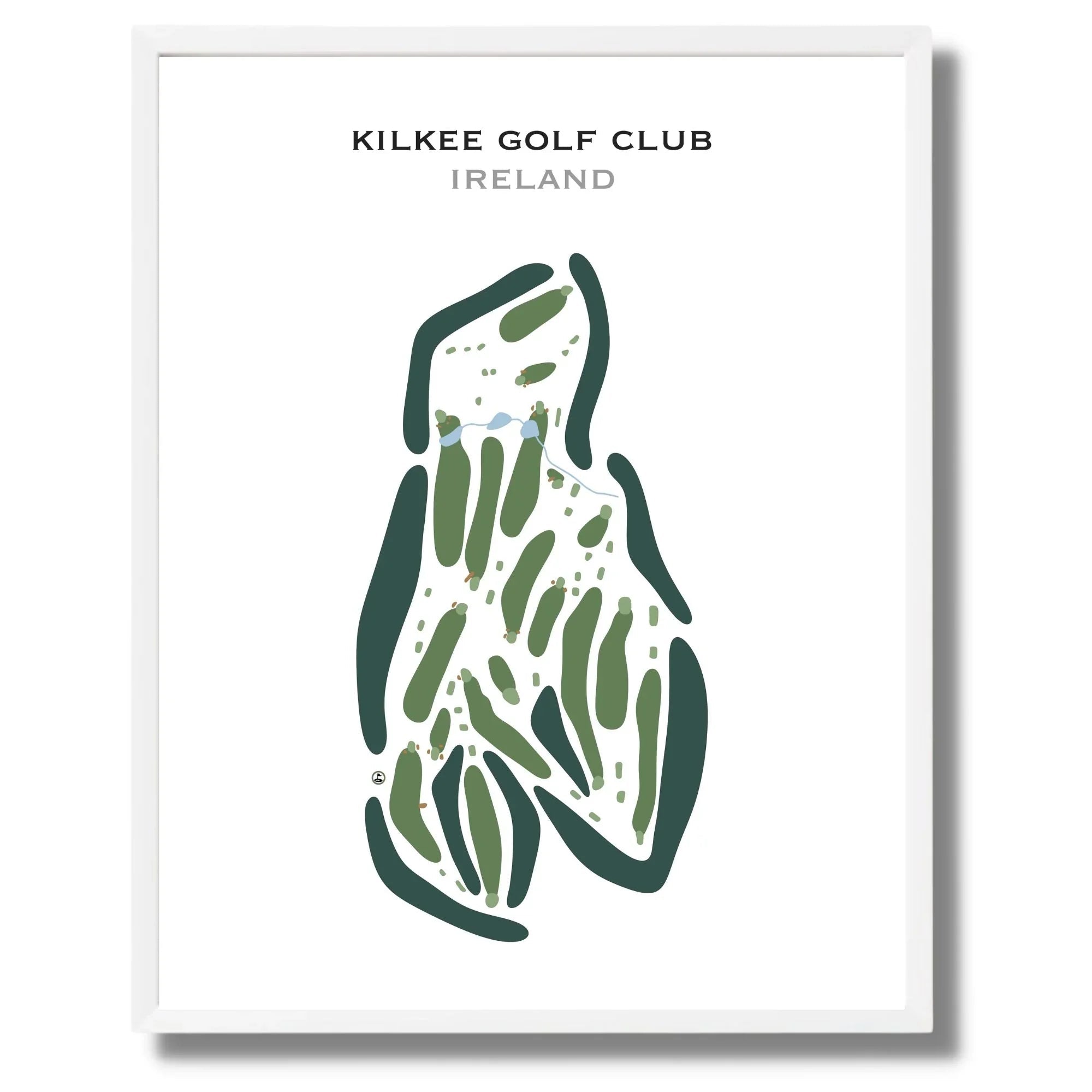 Kilkee Golf Club, Ireland - Printed Golf Courses