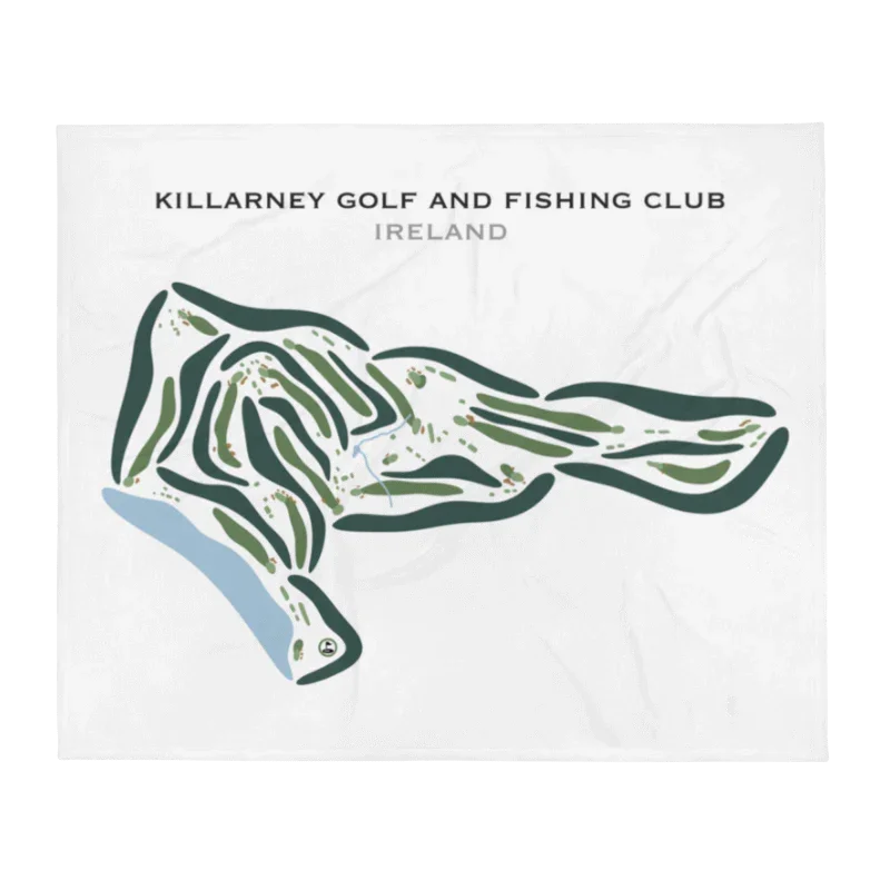 Killarney Golf & Fishing Club, Ireland - Printed Golf Courses
