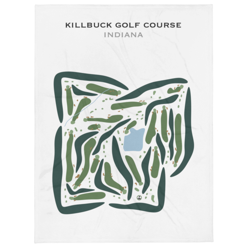 Killbuck Golf Course, Indiana - Printed Golf Courses