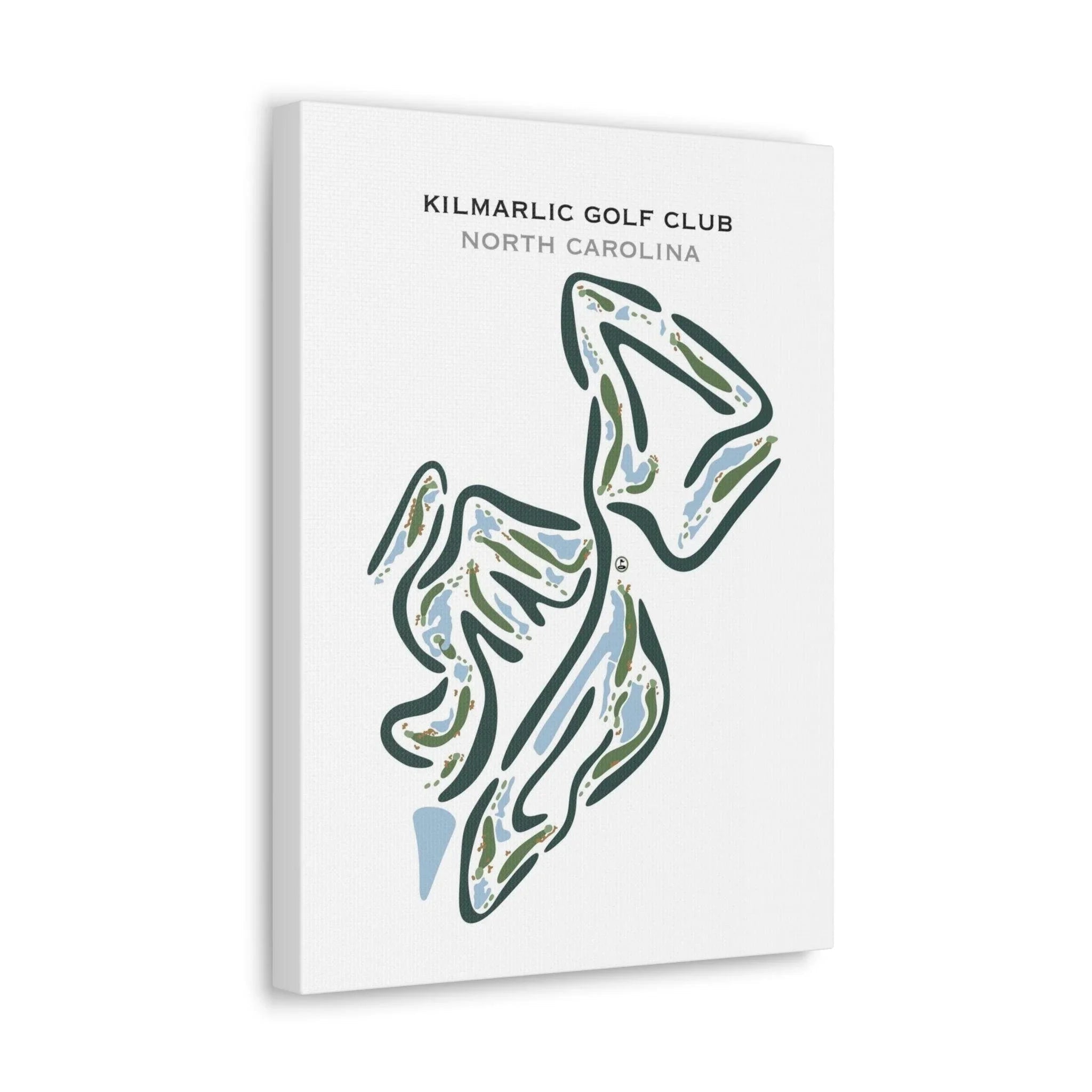 Kilmarlic Golf Club, North Carolina - Printed Golf Courses