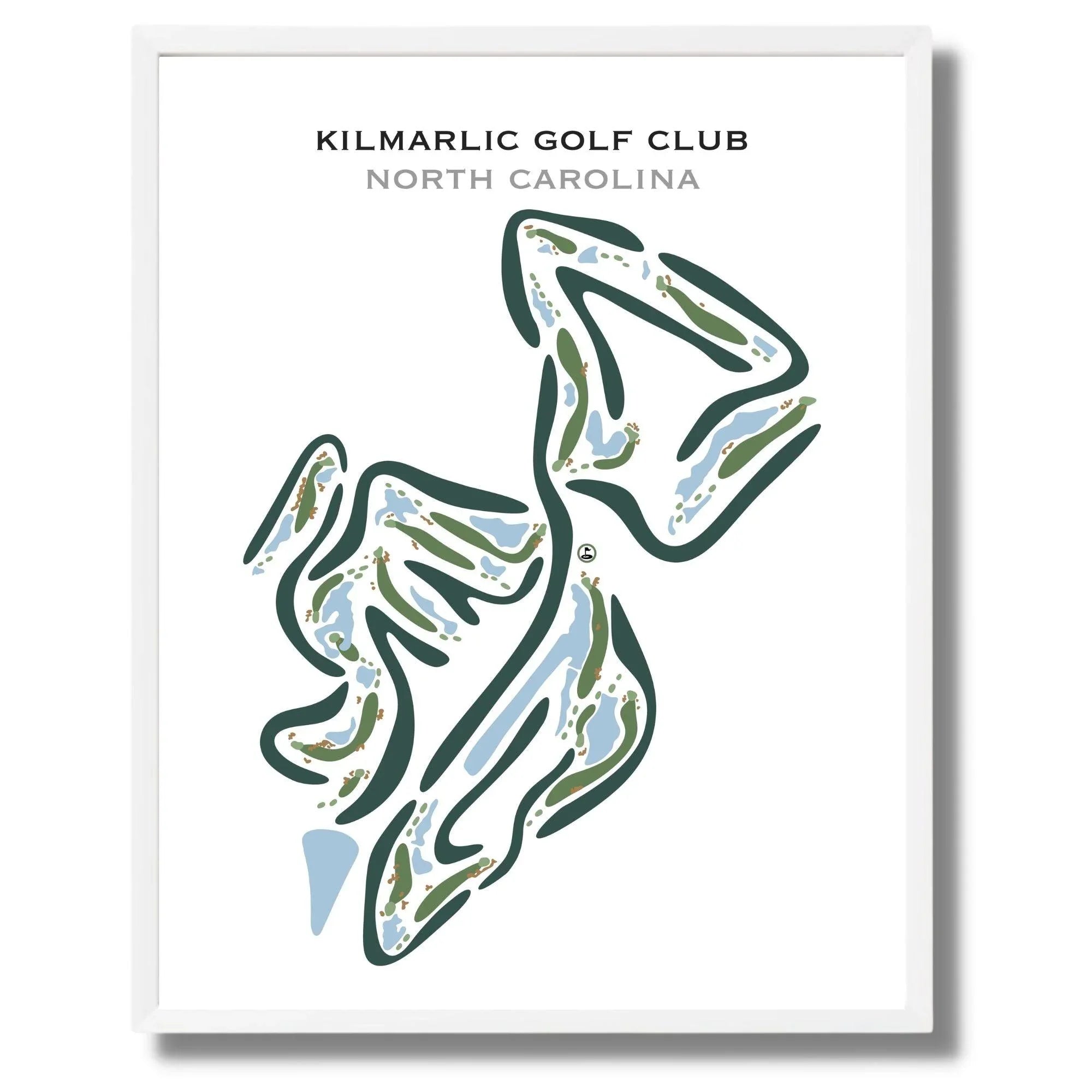 Kilmarlic Golf Club, North Carolina - Printed Golf Courses