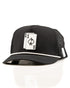 Ace/King Black - Perforated Rope Hat