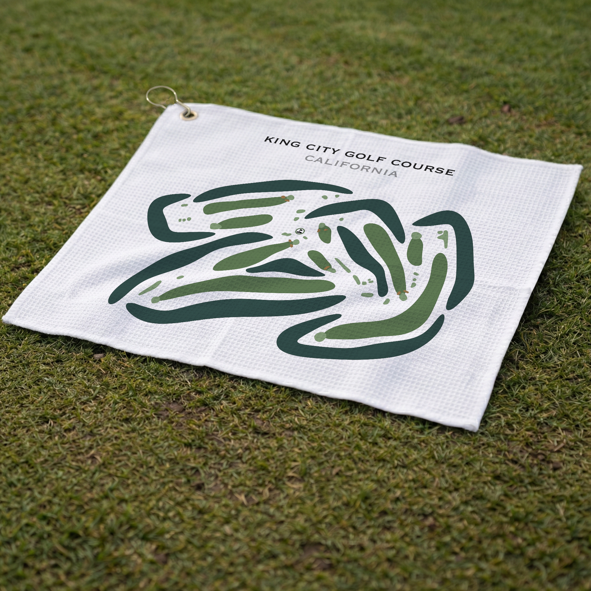 King City Golf Course, California - Printed Golf Courses